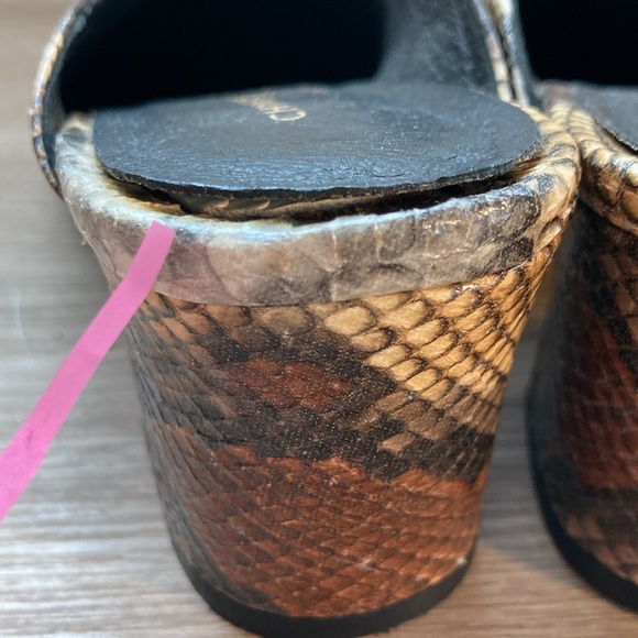 Chinese laundry Marnie pytho snake slide mules 6,5/37 - Picture 13 of 15